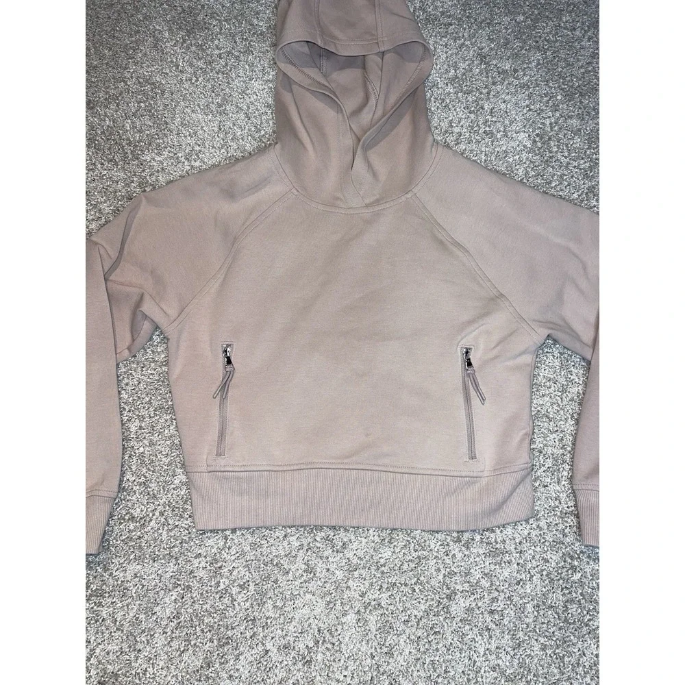 Old Navy Active Girls Dynamic Fleece Pullover Sweatshirt Hoodie Large 10-12 Pink